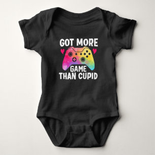 Har mer spel än Cupid Valentine Video Game T Shirt