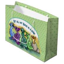 Har min ankor i en row Large Gift Bag