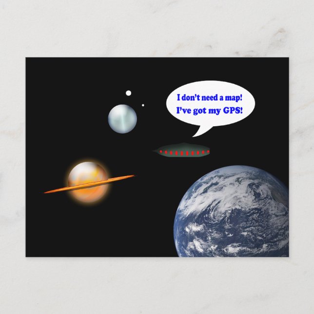 Har min GPS Vykort (Framsida)