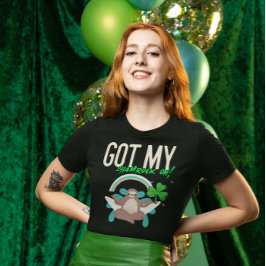 Har min Shamrock på! St. Patrick's Day Humor T Shirt
