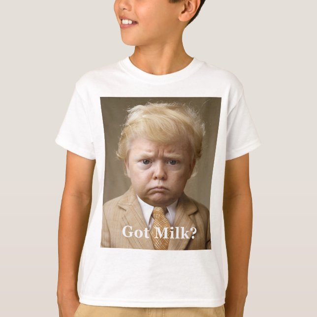 Har Mjölk? T Shirt (Framsida)