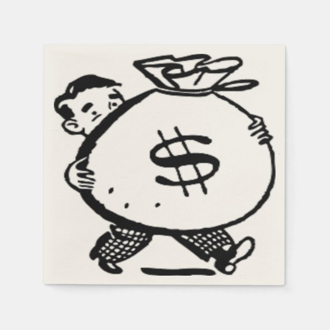 HAR MONEY? PAPPERSSERVETT (Framsidan)