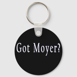 Har Moyer? - Svart Keychain Nyckelring