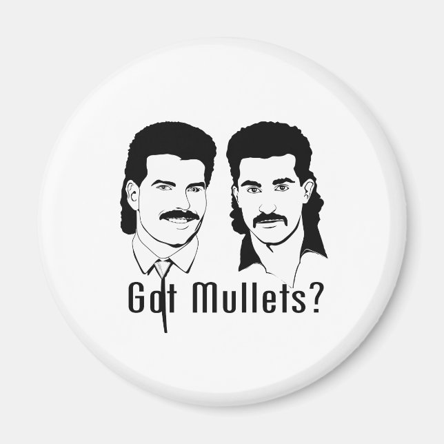 Har Mullets? Magnet (Framsidan)