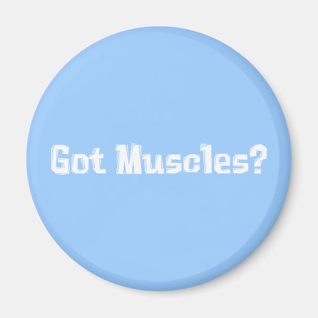 Har Muscles Gifts Magnet (Framsidan)