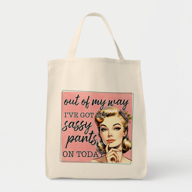 Har My Sassy Byxor på Tygkasse (Framsidan)