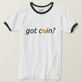 “har mynt?” Bitcoin BTC | Ringertröja T Shirt