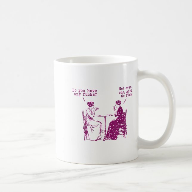 Har Några Inte Ens Go Fish Kaffemugg (Höger)