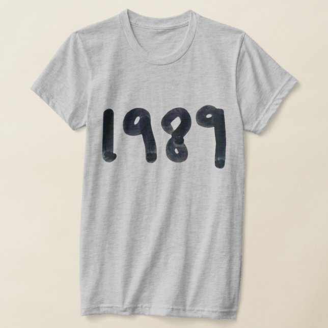Har ni ett minnesvärt år i åtanke 1989? t shirt (Laydown)