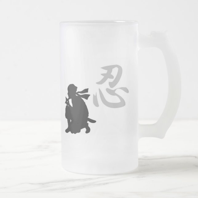 Har Ninja? Glass mugg (Höger)