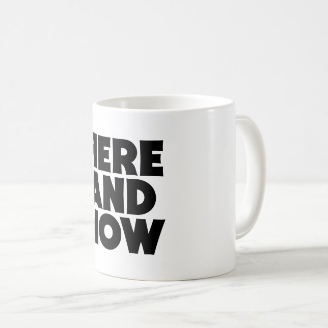 Här och nu kaffemugg (Framsida höger)