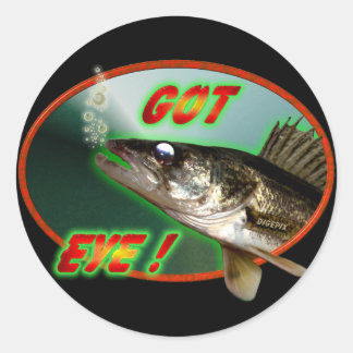 Har Öga! Runt Klistermärke