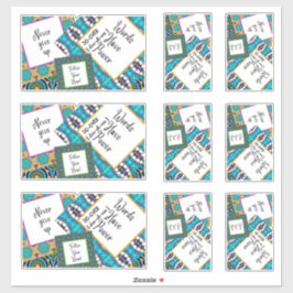 Har över Ord makt? Klistermärken