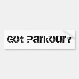 Har Parkour? Bildekal