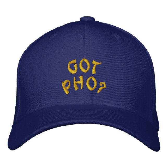 Har Pho Embroized Hat Broderad Keps (Framsida)