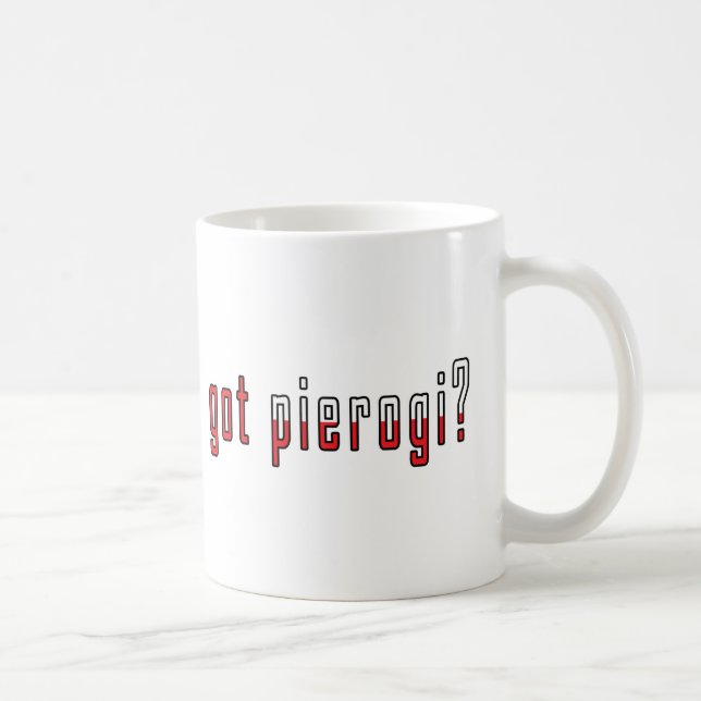 har pierogi? Flagga Kaffemugg (Höger)