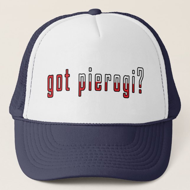 har pierogi? Flagga Truckerkeps (Framsida)