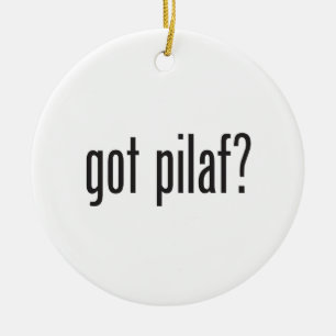 har pilaf julgransprydnad keramik