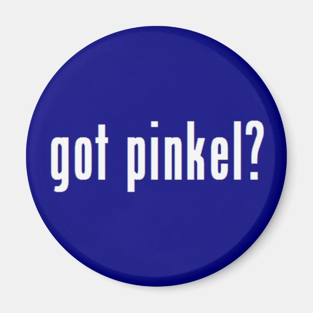 HAR PINKEL MAGNET - BLUE (Framsidan)