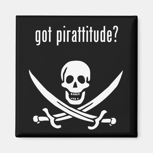 har piratattityd? magnet (Framsidan)
