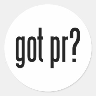 har pr? runt klistermärke