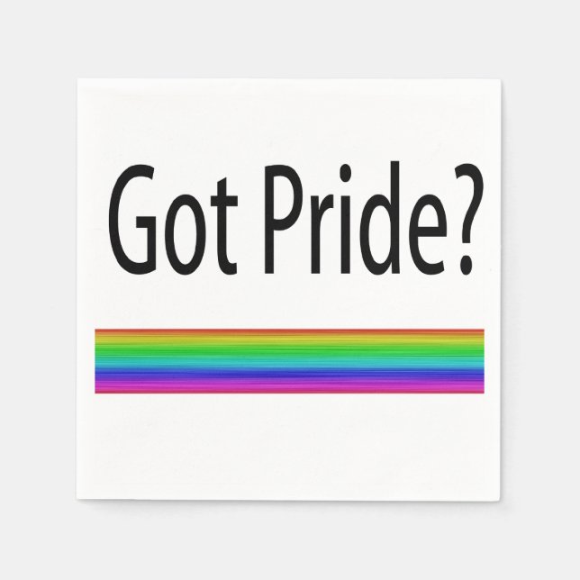 Har Pride? Pappersservett (Framsidan)