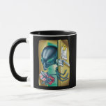 HAR PROTOPLASM ALIEN - FRIDGE by Jeff Willis Art Mugg<br><div class="desc">"Mamma! Har vi fler protoplaster?" Det finns en utomjording i kylen. Det är i alla fall färskt. Ta honom till din ledare och njut av din morgonkaffe,  te eller protoplasma med den här främmande kapseln.</div>