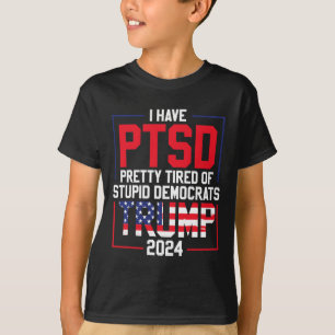 Har PSTD-Söten tröttnat på "Stupid Demokrates Trum T Shirt