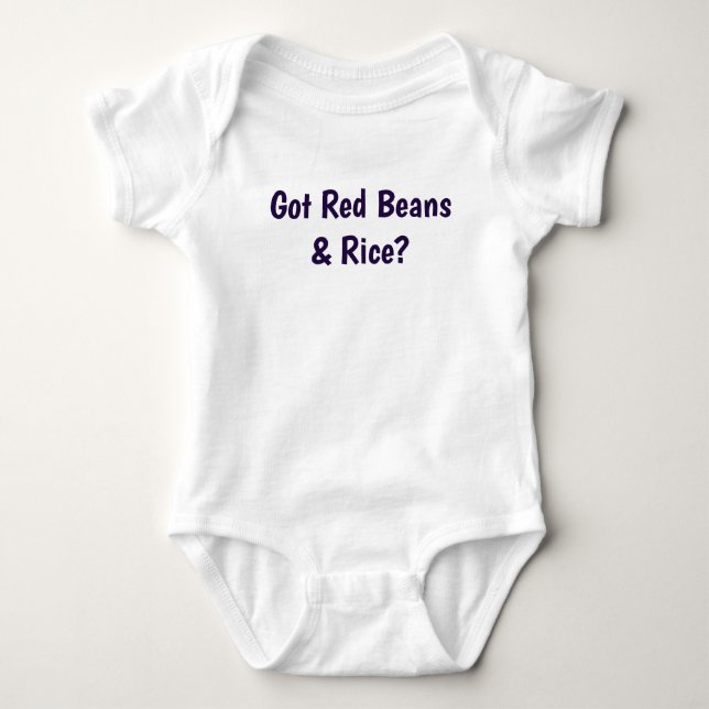 Har Red Beans & Ris ?, Cajun Kids T-shirt (Framsida)