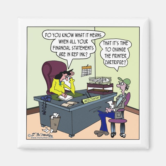 Har Red Bläck? Ändra skrivarpatronen. Magnet (Framsidan)