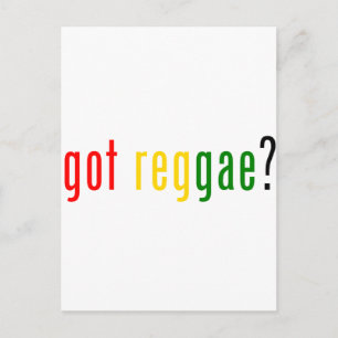 har reggae? vykort