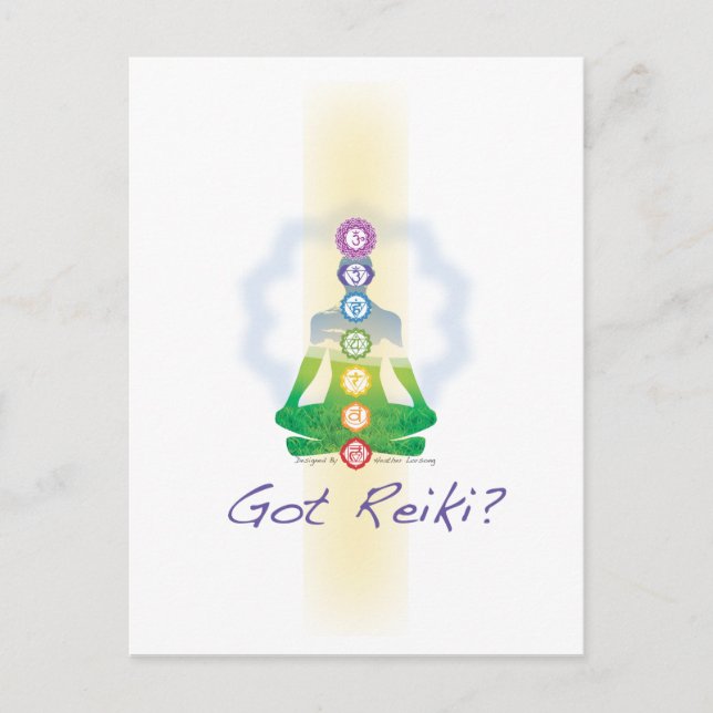 Har Reiki? Vykort (Framsida)