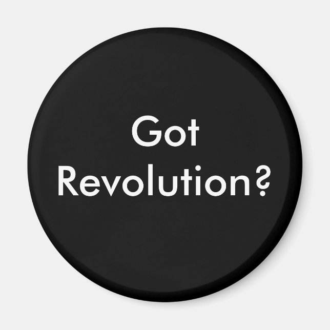 Har revolution? Har Revolution? Magnet (Framsidan)