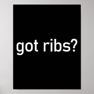 Har Ribs Funny Bbq Smoking Texas Tex Mex Citotes S Poster