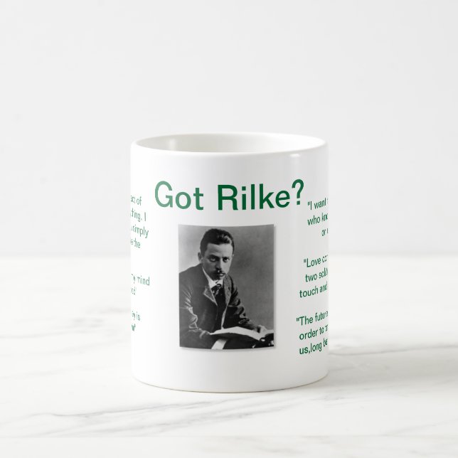 "Har Rilke ", Kaffemugg (Center)