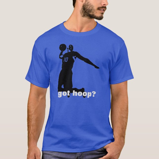 Har Ring? Basketball T-Shirt - Deep Royal Blue (Framsida)