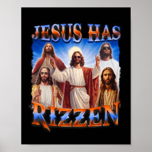 Har Rizzen Christian Manar Women Bible Faith Poster
