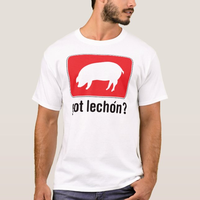 Har röda Lechon - T-shirt (Framsida)