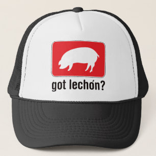 Har röda Lechon - Truckerkeps