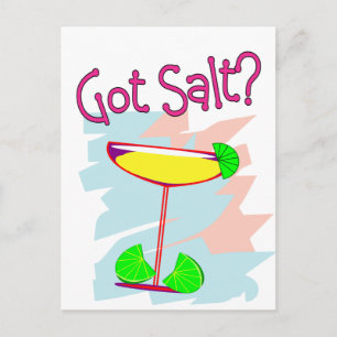 Har Salt? Margarita Älskare T-Shirts & Gåvor Vykort