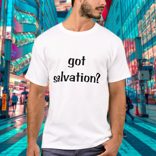 Har Salvation Kung James Bible Christian Gospel T Shirt (Skapare uppladdad)