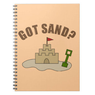 Har Sand? Anteckningsbok Med Spiral