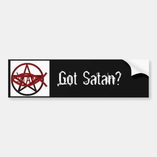 "Har Satan? ", Bildekal