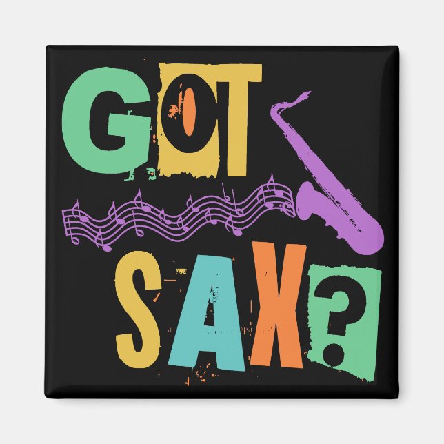 HAR SAX? MAGNET (Framsidan)