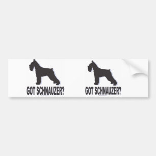 Har Schnauzer? Bildekal