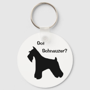 Har Schnauzer Keychain Nyckelring