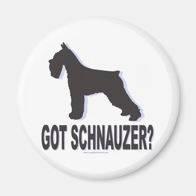 Har Schnauzer? Magnet (Framsidan)