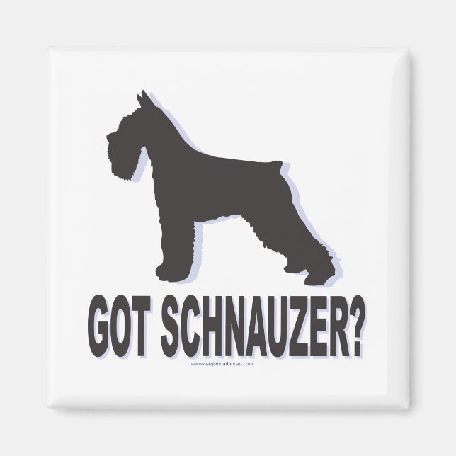 Har Schnauzer? Magnet (Framsidan)