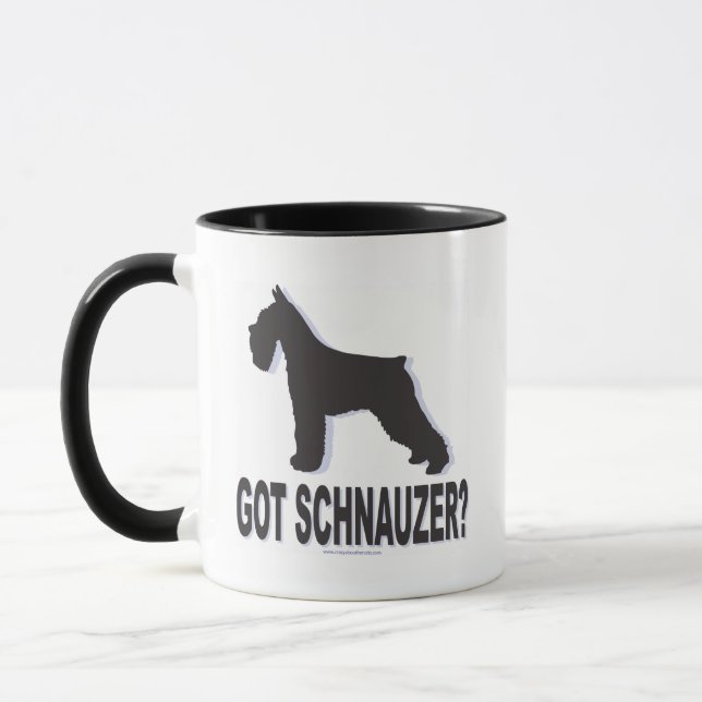 Har Schnauzer? Mugg (Vänster)
