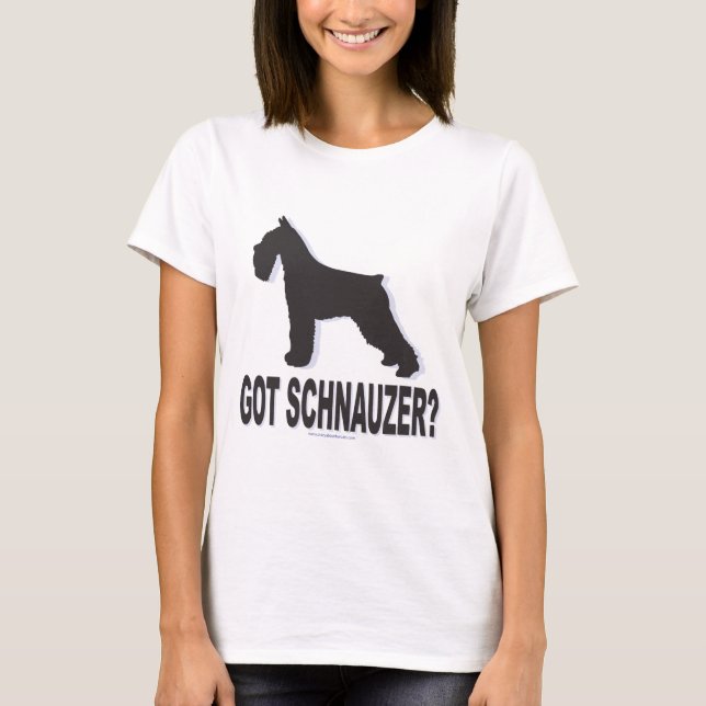 Har Schnauzer? T Shirt (Framsida)